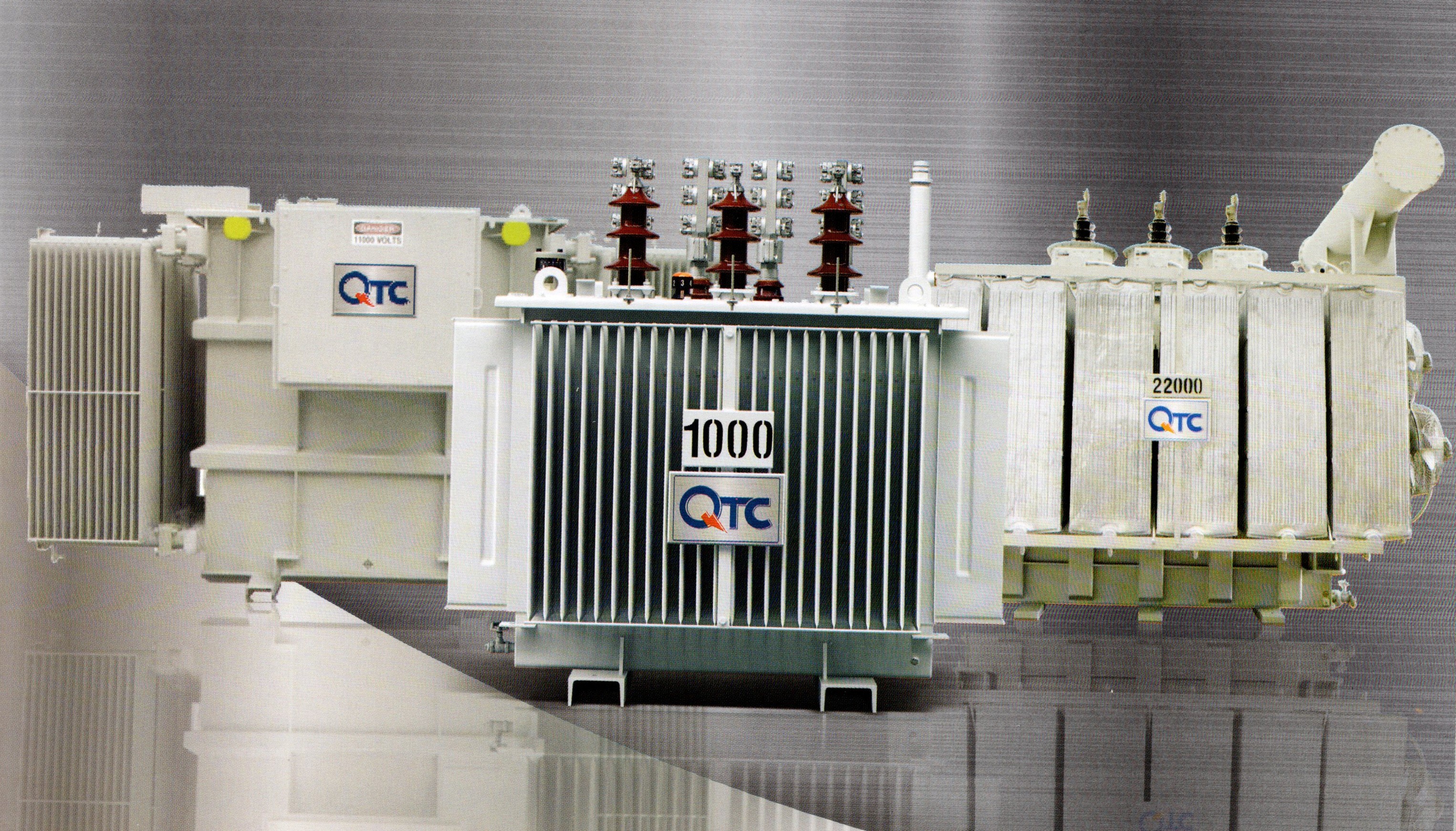 หม้อแปลงไฟฟ้าชนิดจุ่มน้ำมัน QTC